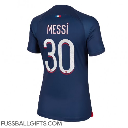 Paris Saint-Germain Lionel Messi #30 Fußballbekleidung Heimtrikot Damen 2023-24 Kurzarm